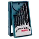 Juego de Mechas para Madera 3 a 10mm Bosch 7pzas